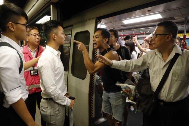 HK commuters frustrated by protester-led traffic paralysis