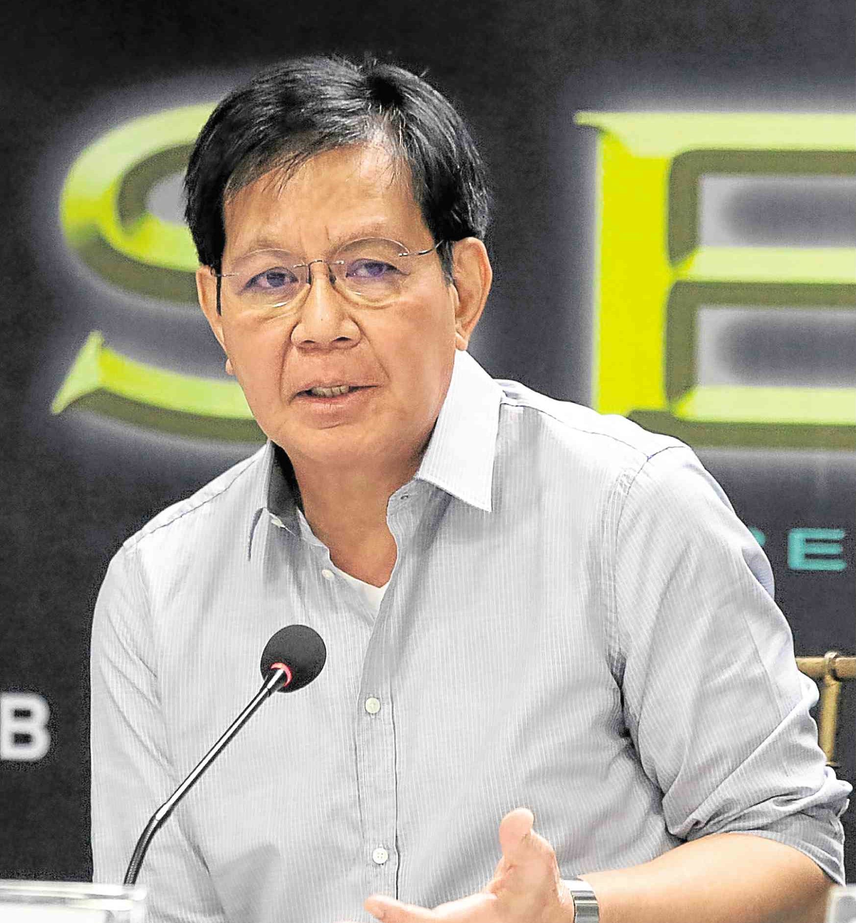Lacson says Castro approached him possibly to ‘lobby a project’ 