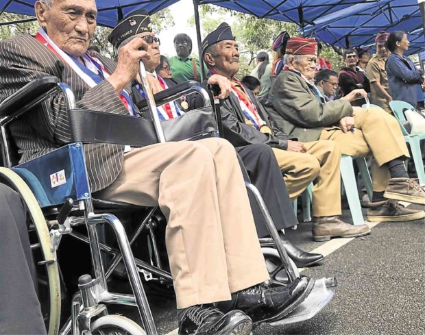 World War Ii veterans in the Cordillera. STORY: House okays higher disability benefits for veterans