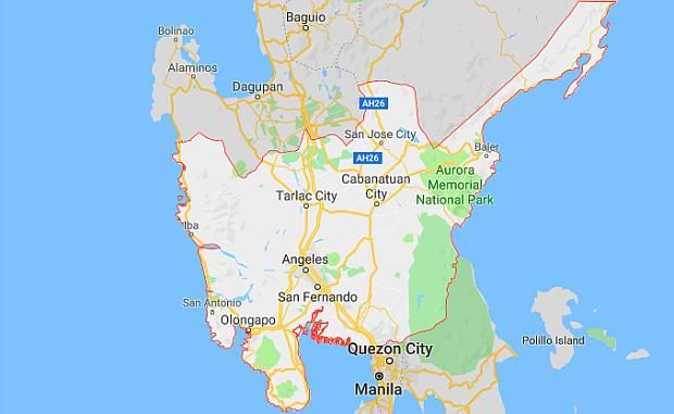 Central Luzon - Google Mapsd
