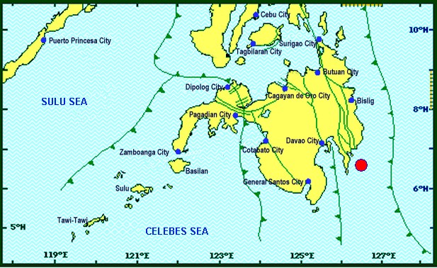 4.8-magnitude quake hits Davao Oriental