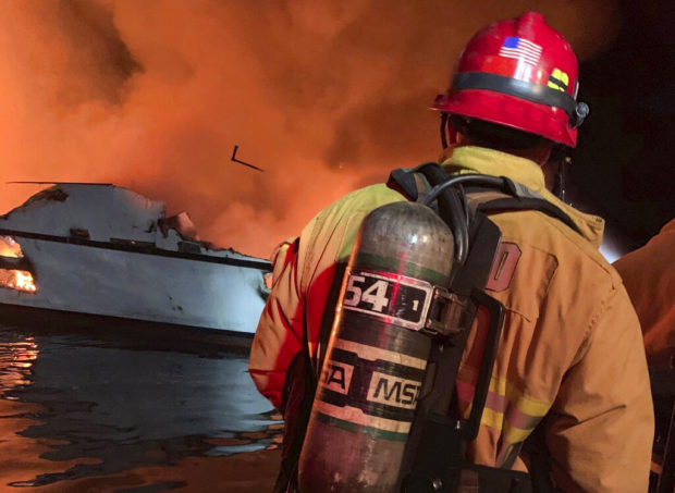 8 killed in deadly California boat fire; 26 missing
