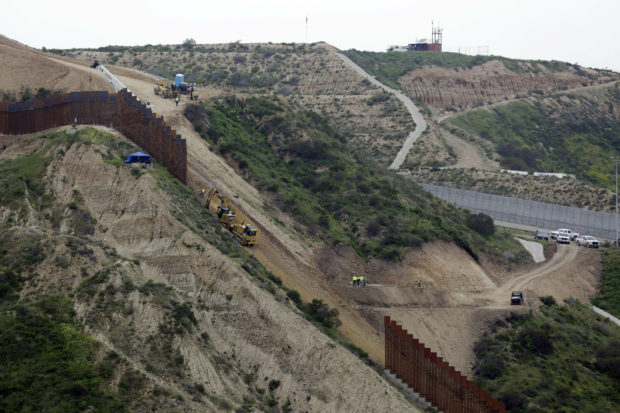 US border wall mexico