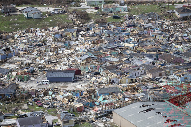  'I feel like Job': Hurricane lays waste to homes in Bahamas