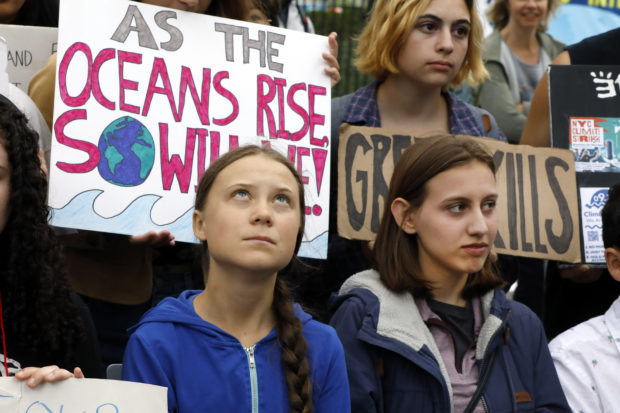 Australian school children kick off global climate change campaign