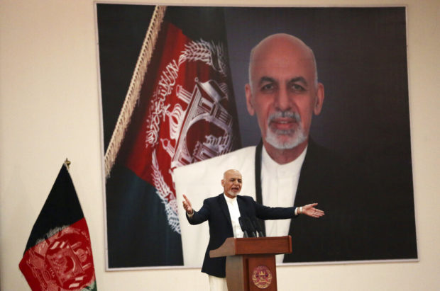 Bombing hits Afghan president's rally in northern province