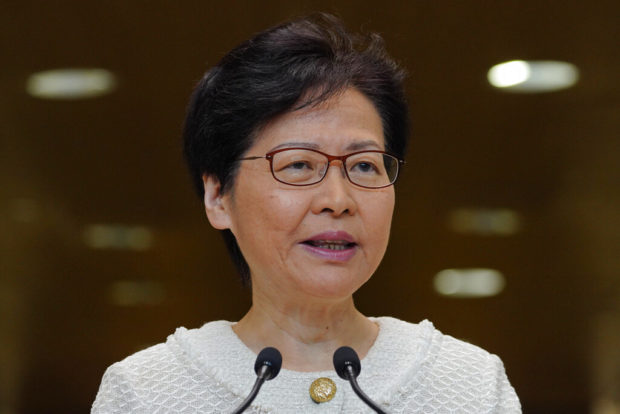Hong Kong leader renews appeal for dialogue with protesters