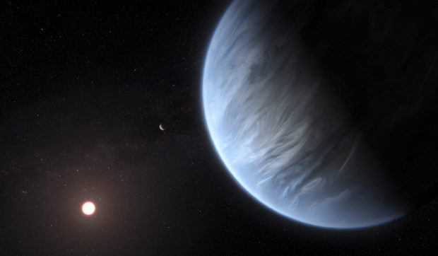 Water, temperature right for life at another star's planet