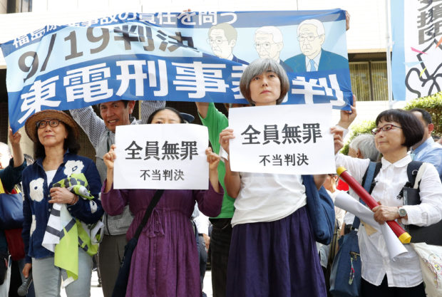 Japan court: TEPCO execs not guilty of nuke crisis liability