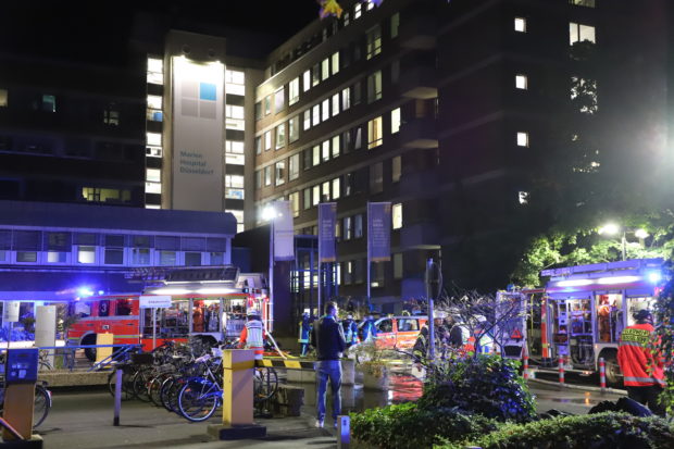 1 dead, 19 people injured in German hospital fire