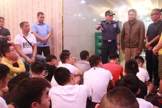  13 Chinese arrested at suspected prostitution den in Parañaque 