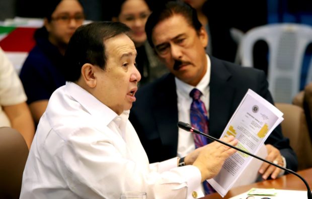 Senate President Vicente Sotto III and Senator Richard Gordon hit back at the counsel of Pharmally Pharmaceutical Corp. director Linconn Ong for calling the Senate blue ribbon committee’s ongoing investigation as a “kangaroo forum.”