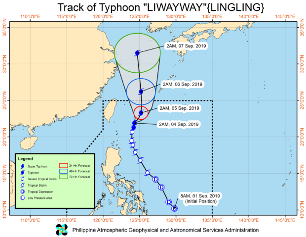 Signal No. 1 in Batanes lifted ‘Liwayay’