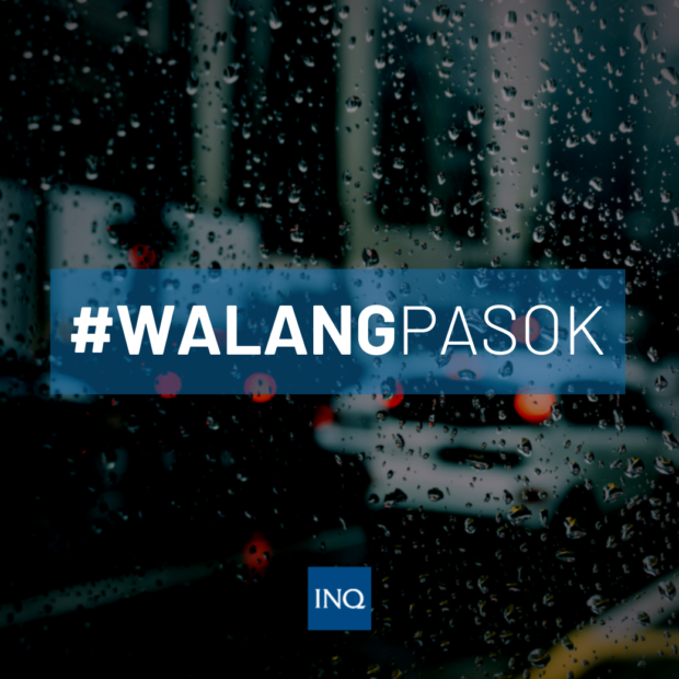Classes have been suspended in some parts of the country on Friday, September 1, due to inclement weather. 