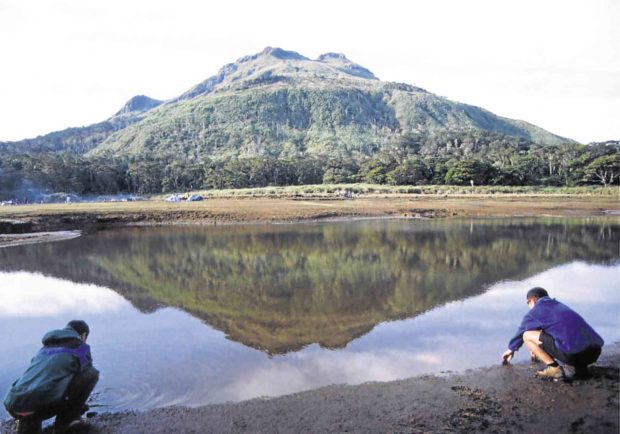 PHOTO: A view of the Lake Venado on Mount Apo STORY: Mount Apo trekking activities suspended due to El Niño