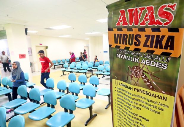 Malaysian man infected with Zika virus 2 years after last reported case