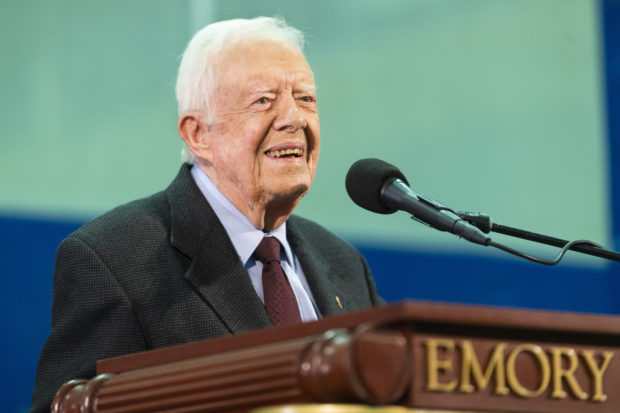 Former US President Jimmy Carter 'feels fine' after fall