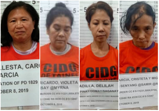 3 women tagged as Reds by police arrested in Cagayan