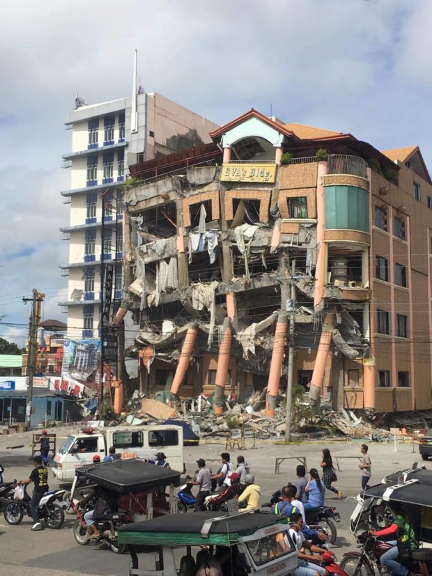 Eva Hotel 6.5-magnitude quake Tulunan, Cotabato