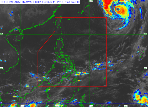 Trough of ‘Hagibis’ to bring rain over parts of Mindanao – Pagasa