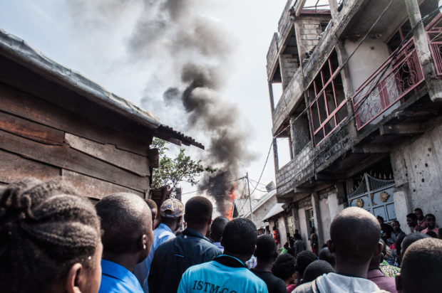 Plane crashes into busy DR Congo city, killing 23