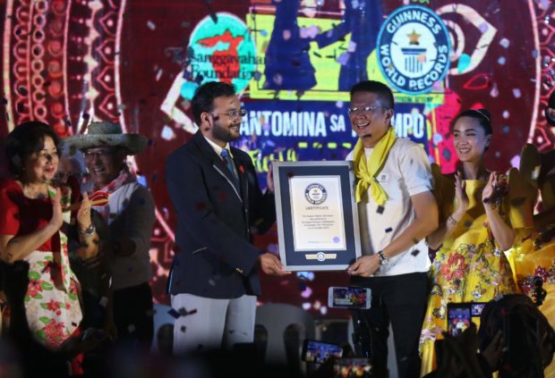 Guinness Record, folk dance, Philippine news updates, Sorsogon