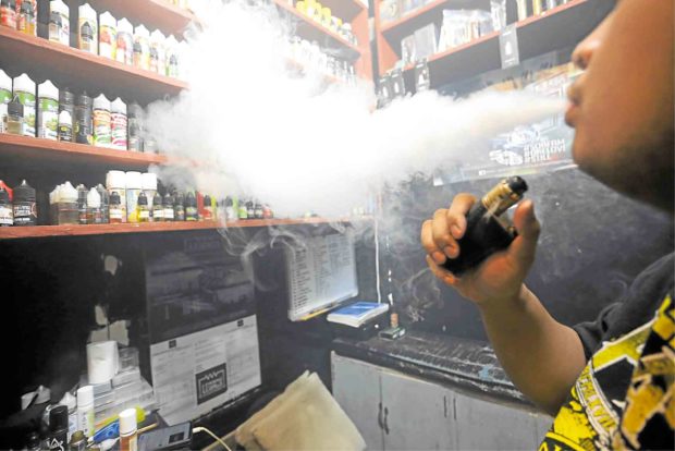 PNP to do arrest-and-release of vapers in public pending new EO