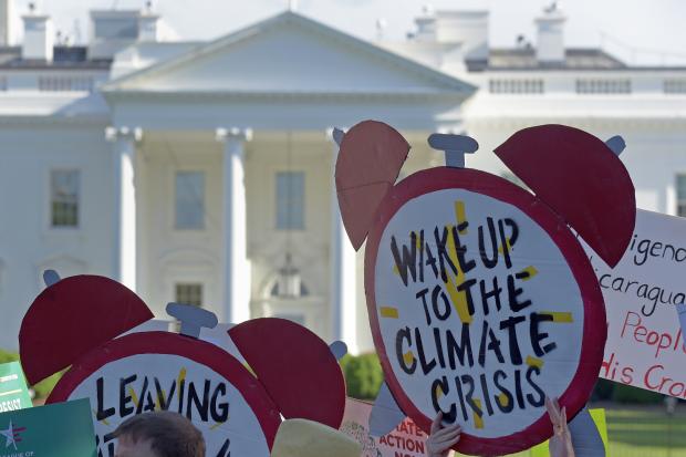  White House demonstration on climate change