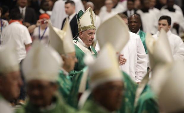 Pope Francis at Amazon Synod