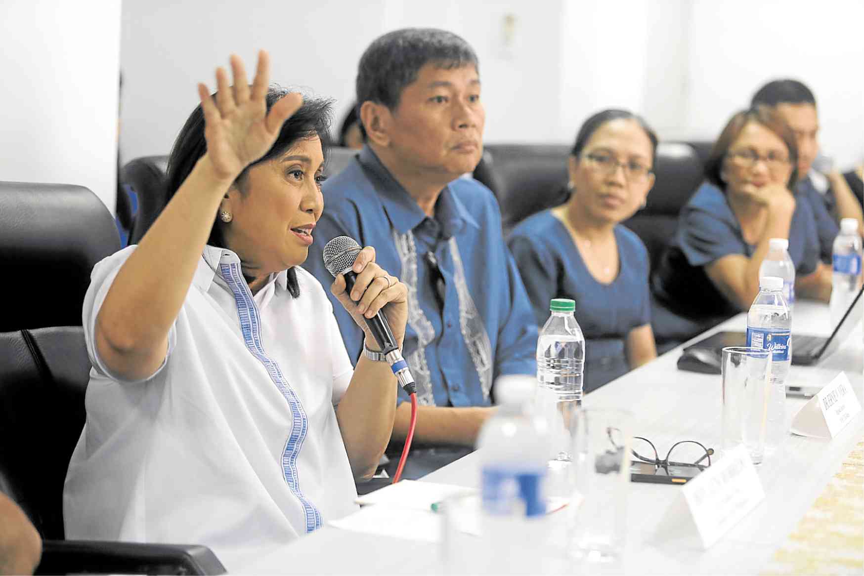 Robredo to Duterte: What are you scared of?