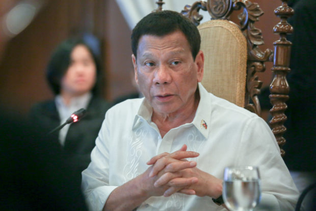 Duterte reluctant to run for vice president, very keen to retire