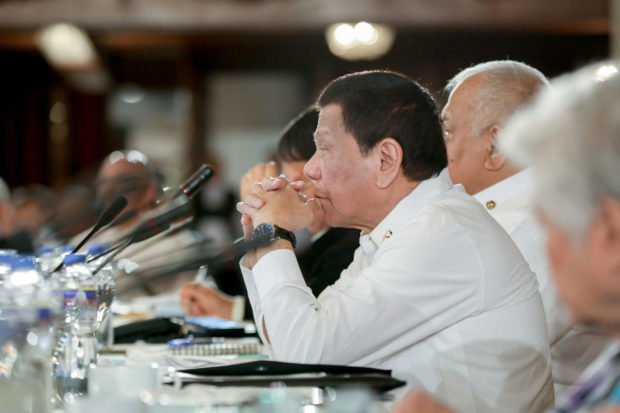 President Rodrigo Duterte. STORY: NTF-Elcac can wipe out insurgency in two years – Duterte