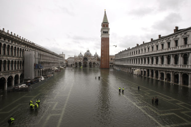 Hip waders on: Venice braces for another exceptional tide