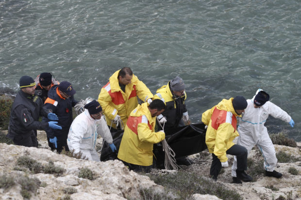 Italian coast guard: Migrant bodies washed ashore or in sea