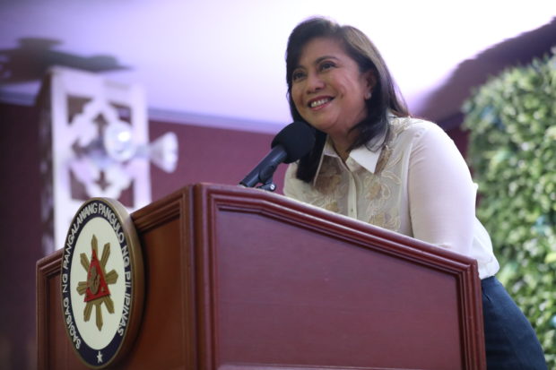 Robredo says 2022 polls a choice between 'transformative' and 'patronage' politics