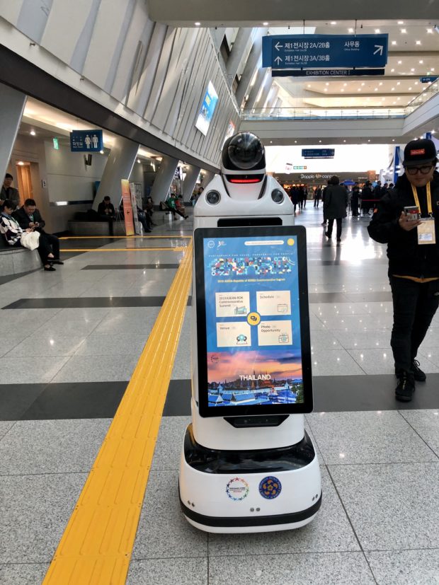 robot asean korea summit