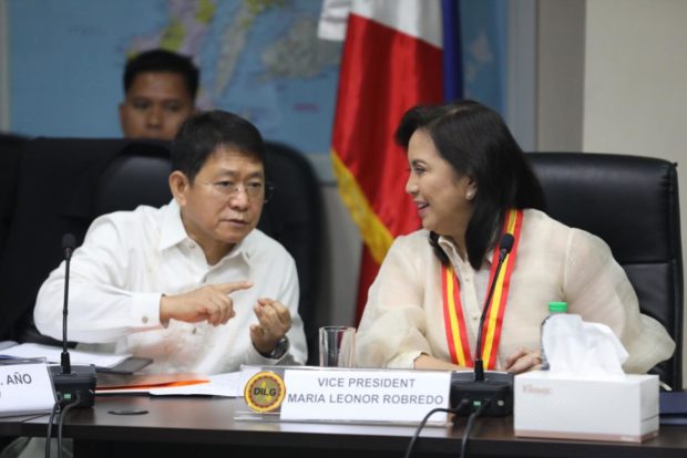 Robredo meets DILG execs on anti-drugs campaign