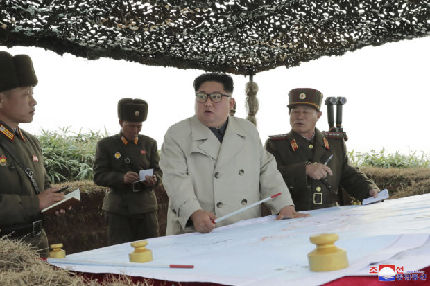 North Korea conducts artillery firing at Kim's order
