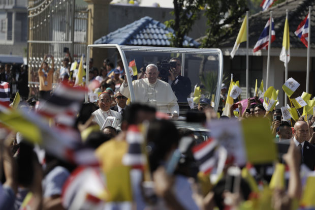 Pope Francis turns attention to needs of Thai church, young people