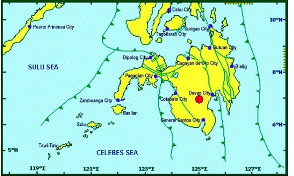 Magnitude 3.2 earthquake rattles Tulunan, Cotabato 