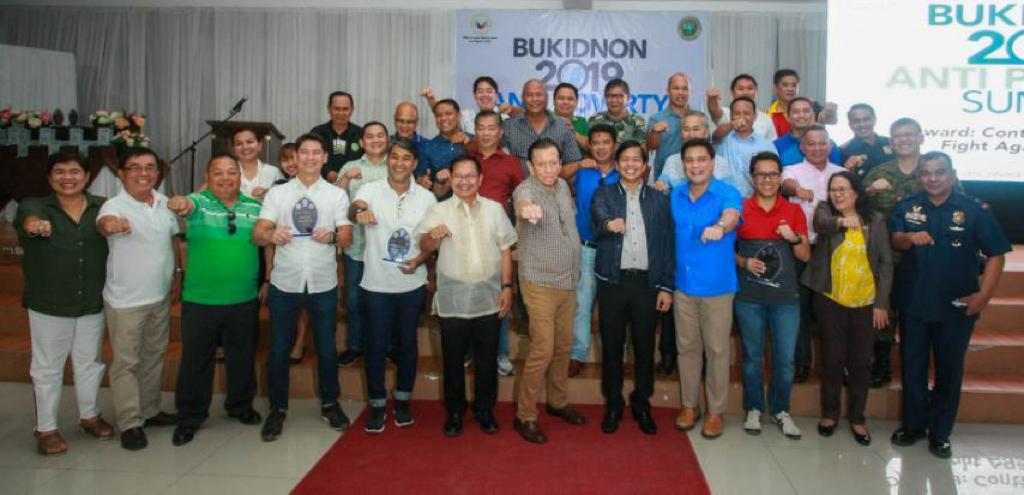 Senate Majority Leader Migz Zubiri and Bukidnon Governor Joe Zubiri hosted the second Bukidnon Anti-Poverty Summit which was keynoted by Sec. Rolando Bautista of DSWD, with guest speaker Sec. Emmanuel Piñol of MinDA, and attended by all the Congressmen of Bukidnon, Rep. Ma. Lourdes Acosta-Alba, Rep. Jonathan Flores, Rep. Manuel Zubiri, Rep. Neil Roque, with mayors, vice mayors, board members and other LGU officials of Bukidnon on 8 November 2019. The summit, which was launched in 2016, convenes key government agencies, local government units, and stakeholders to form linkages and convergence strategies that will eradicate poverty incidence in the province.