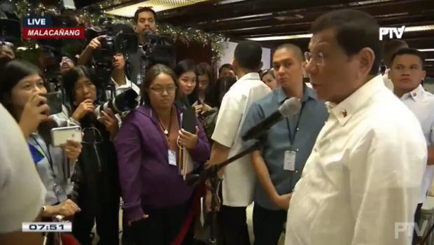 LIVE: Duterte holds press conference | Inquirer News