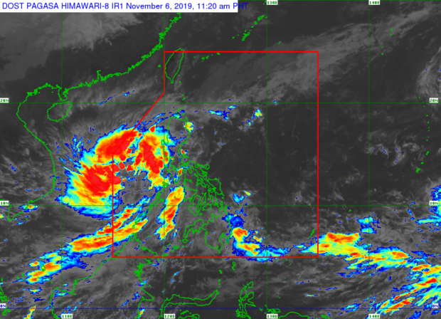 ‘Quiel’ gains strength, may develop into severe tropical storm