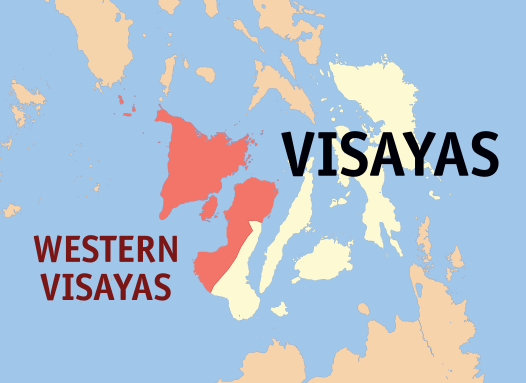 western visayas map