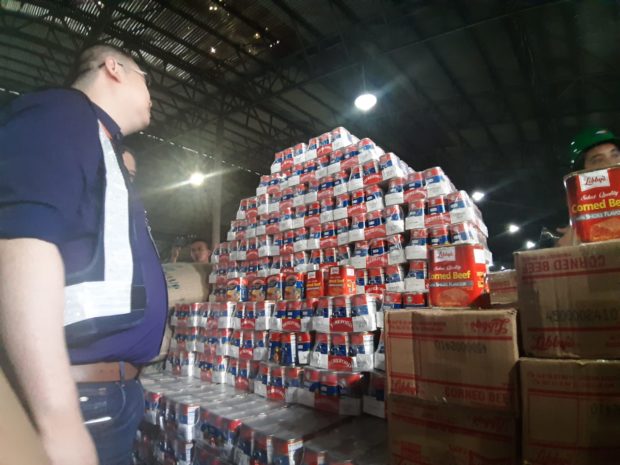 Canned goods, 'ukay-ukay' worth P11.3 M seized