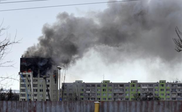 Slovakia apartment gas explosion