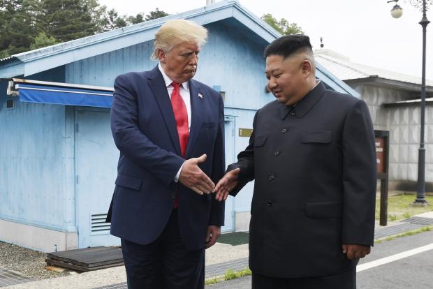 Donald Trump and Kim Jong Un