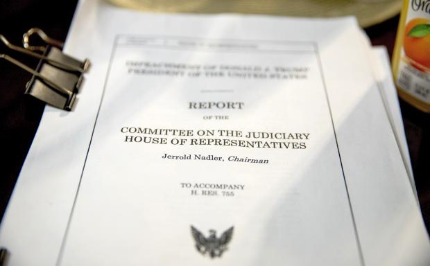 Copy of House Judiciary Committee report on Trump impeachment