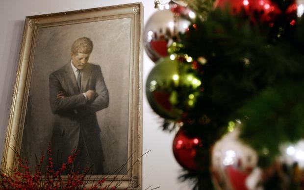 JFK portrait in White House