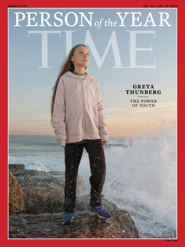  Thunberg 'a bit surprised' to be Time Person of the Year